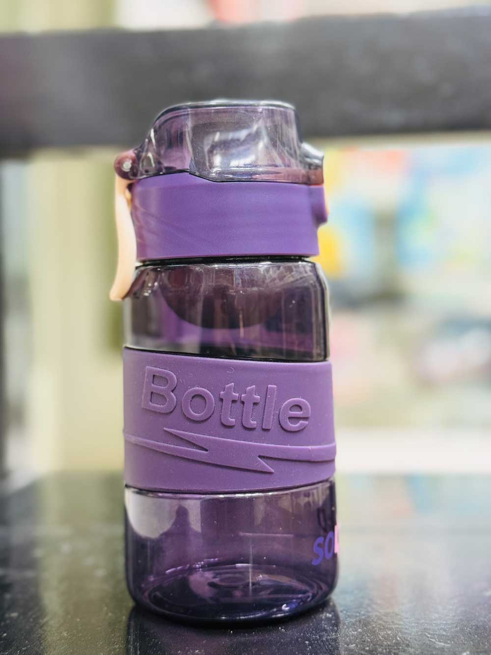 500ml Compact Sports Shaker Bottle with Silicone Grip